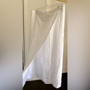 Eileen Fisher linen skirt. Size XL